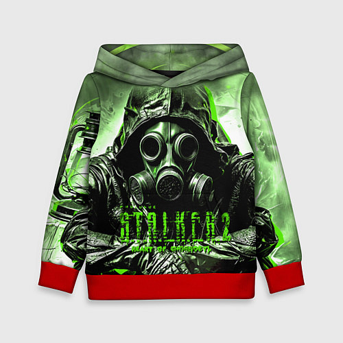 Детская толстовка Stalker II / 3D-Красный – фото 1