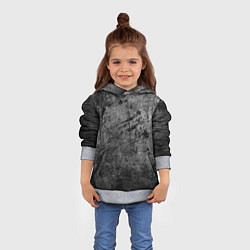Толстовка-худи детская Абстракция - grunge break, цвет: 3D-меланж — фото 2