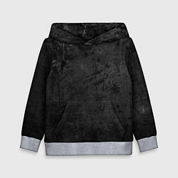 Толстовка-худи детская Абстракция - dark grunge break, цвет: 3D-меланж