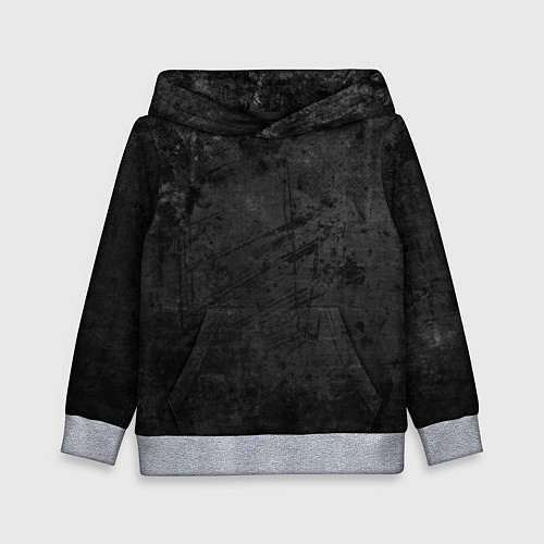 Детская толстовка Абстракция - dark grunge break / 3D-Меланж – фото 1