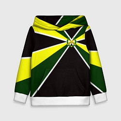 Толстовка-худи детская Мотострелковые войска: лавры, цвет: 3D-белый