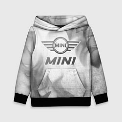 Толстовка-худи детская Mini - white gradient, цвет: 3D-черный