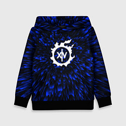 Толстовка-худи детская Final Fantasy blue energy, цвет: 3D-черный