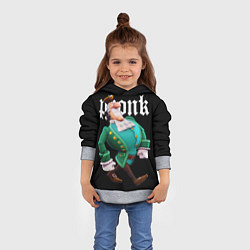 Толстовка-худи детская Treasure island - Livsey phonk, цвет: 3D-меланж — фото 2