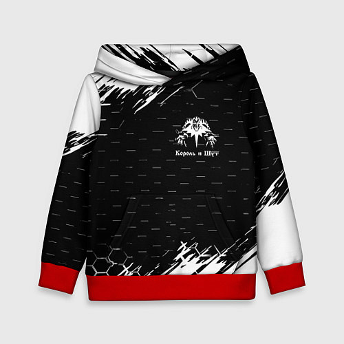 Детская толстовка Король и шут краски броня / 3D-Красный – фото 1