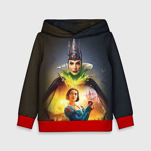 Детская толстовка Белоснежка и Мачеха / 3D-Красный – фото 1
