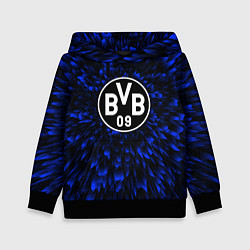 Толстовка-худи детская Borussia blue energy, цвет: 3D-черный