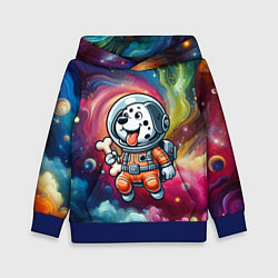 Толстовка-худи детская Funny dalmatian puppy - ai art, цвет: 3D-синий