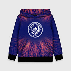 Толстовка-худи детская Manchester City red energy, цвет: 3D-черный