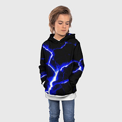 Толстовка-худи детская The rift, цвет: 3D-белый — фото 2