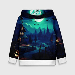 Толстовка-худи детская Day of the Dead - Хэллоуин, цвет: 3D-белый