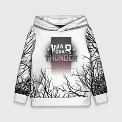Толстовка-худи детская Wartunder horror steel, цвет: 3D-белый