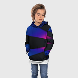 Толстовка-худи детская Multicoloured, цвет: 3D-белый — фото 2