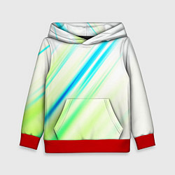 Толстовка-худи детская Multicolored, цвет: 3D-красный