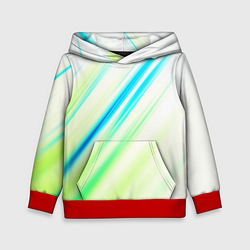 Детская толстовка Multicolored / 3D-Красный – фото 1