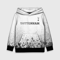 Толстовка-худи детская Tottenham - white gradient посередине, цвет: 3D-черный