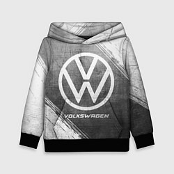 Толстовка-худи детская Volkswagen - grey gradient, цвет: 3D-черный