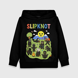 Детская толстовка Slipknot, мультяшный стиль