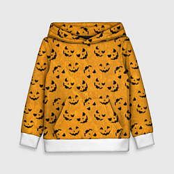 Детская толстовка Страшно веселый паттерн на Halloween