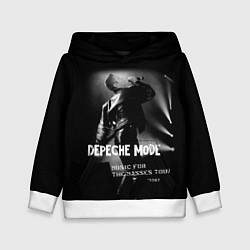 Толстовка-худи детская Depeche Mode - Music for the Masses tour, цвет: 3D-белый