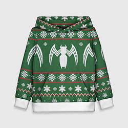 Толстовка-худи детская Рождественский свитер Венома, цвет: 3D-белый