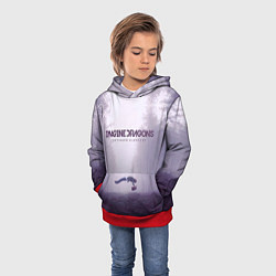 Толстовка-худи детская Imagine Dragons: Silence, цвет: 3D-красный — фото 2