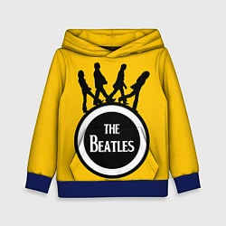 Толстовка-худи детская The Beatles: Yellow Vinyl, цвет: 3D-синий