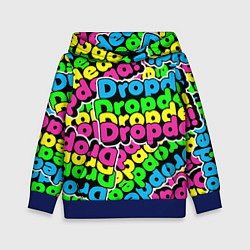 Толстовка-худи детская Drop Dead: Acid Pattern, цвет: 3D-синий