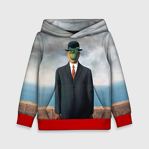 Детская толстовка Сын человеческий / 3D-Красный – фото 1