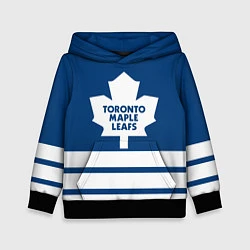 Толстовка-худи детская Toronto Maple Leafs, цвет: 3D-черный