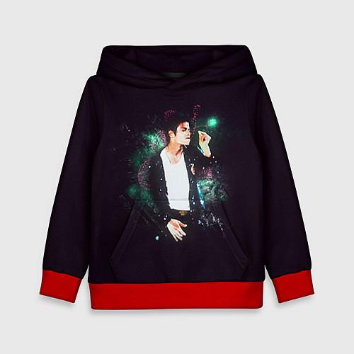 Детская толстовка Michael Jackson / 3D-Красный – фото 1