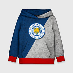 Толстовка-худи детская Leicester City FC, цвет: 3D-красный
