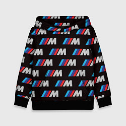 Толстовка-худи детская BMW M, цвет: 3D-черный