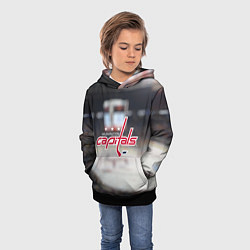 Толстовка-худи детская Washington Capitals, цвет: 3D-черный — фото 2