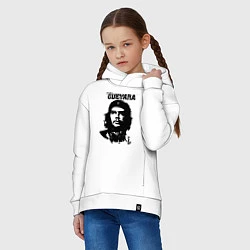 Толстовка оверсайз детская Che Guevara, цвет: белый — фото 2