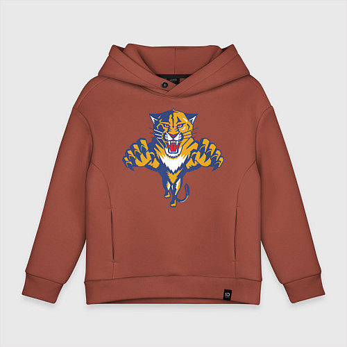 Детское худи оверсайз Florida Panthers / Кирпичный – фото 1