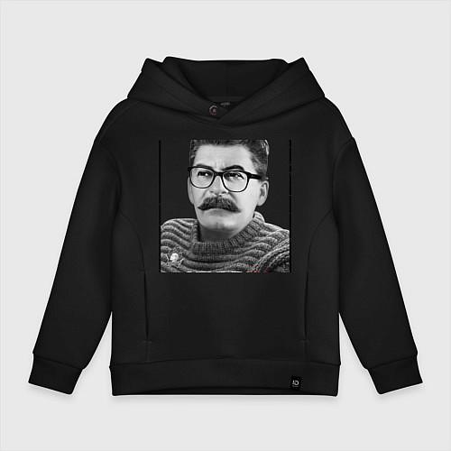 Детское худи оверсайз Stalin: Style in / Черный – фото 1