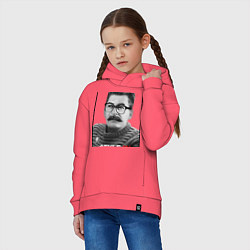 Толстовка оверсайз детская Stalin: Style in, цвет: коралловый — фото 2