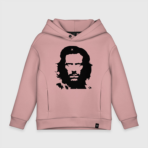Детское худи оверсайз Che House / Пыльно-розовый – фото 1