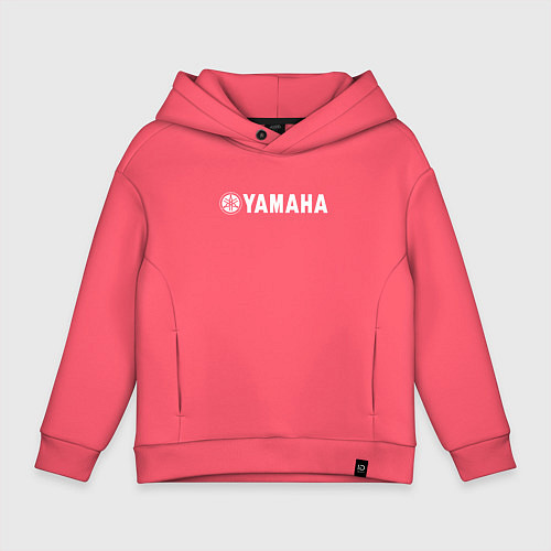Детское худи оверсайз YAMAHA / Коралловый – фото 1