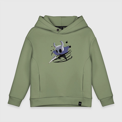 Детское худи оверсайз Hollow Knight / Авокадо – фото 1