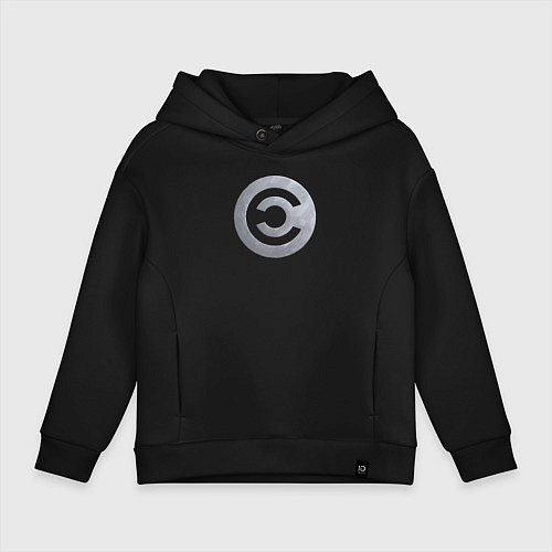 Детское худи оверсайз CALDARI / Черный – фото 1