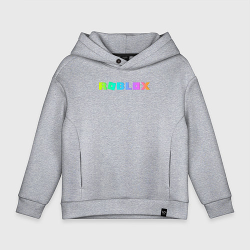 Детское худи оверсайз ROBLOX / Меланж – фото 1