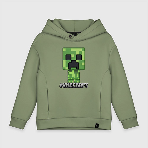 Детское худи оверсайз MINECRAFT / Авокадо – фото 1