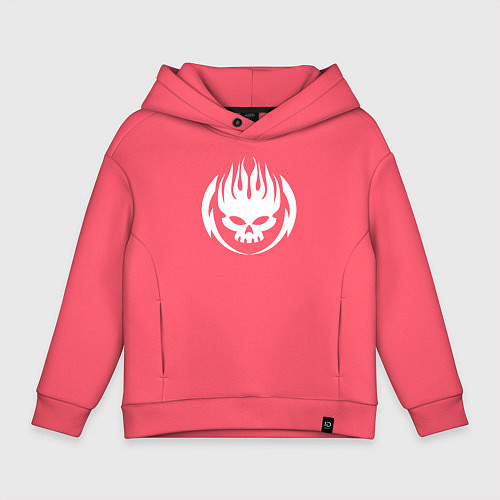 Детское худи оверсайз THE OFFSPRING / Коралловый – фото 1