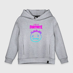 Толстовка оверсайз детская TRAVIS SCOTT X FORTNITE, цвет: меланж