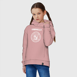 Толстовка оверсайз детская Академия Амбрелла, цвет: пыльно-розовый — фото 2