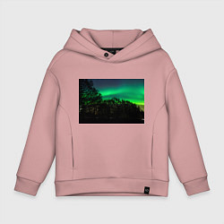 Детское худи оверсайз Северное сияние