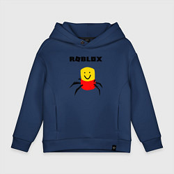 Толстовка оверсайз детская ROBLOX, цвет: тёмно-синий