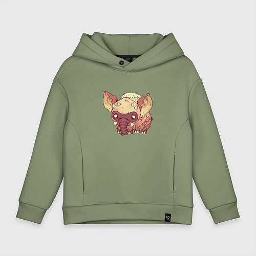 Детское худи оверсайз Dont Starve / Авокадо – фото 1